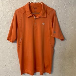 ⛳️ Adidas ClimaCool Oakmont Country Club Men’s Salmon Golf Polo - L 🏌️‍♂️